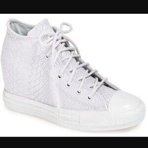 Chuck Taylor® All Star® 'Embossed Reptile' Wedge Sneakers